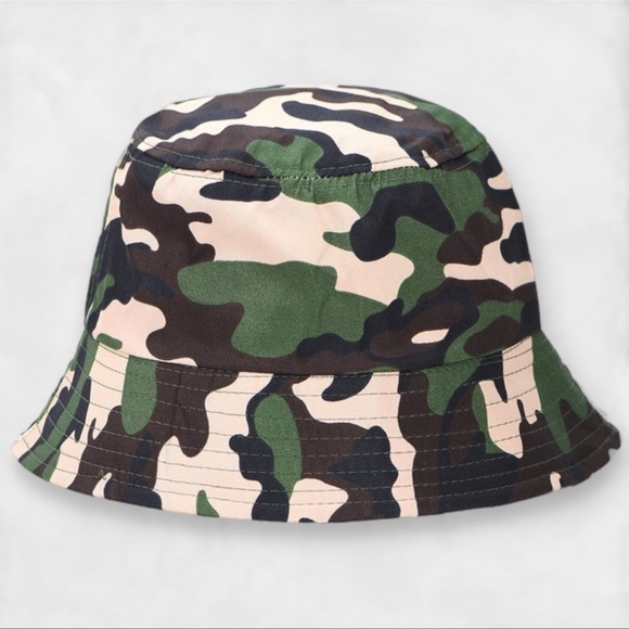 New Camo Print Bucket Hat - Picture 1 of 2